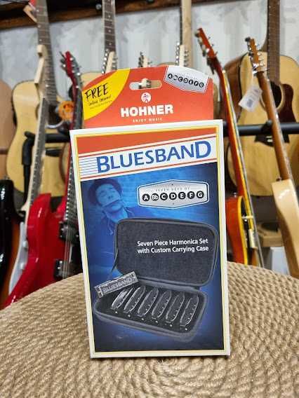 Hohner Blues Band zestaw 7 harmonijek + FUTERAŁ BluesBand harmonijka