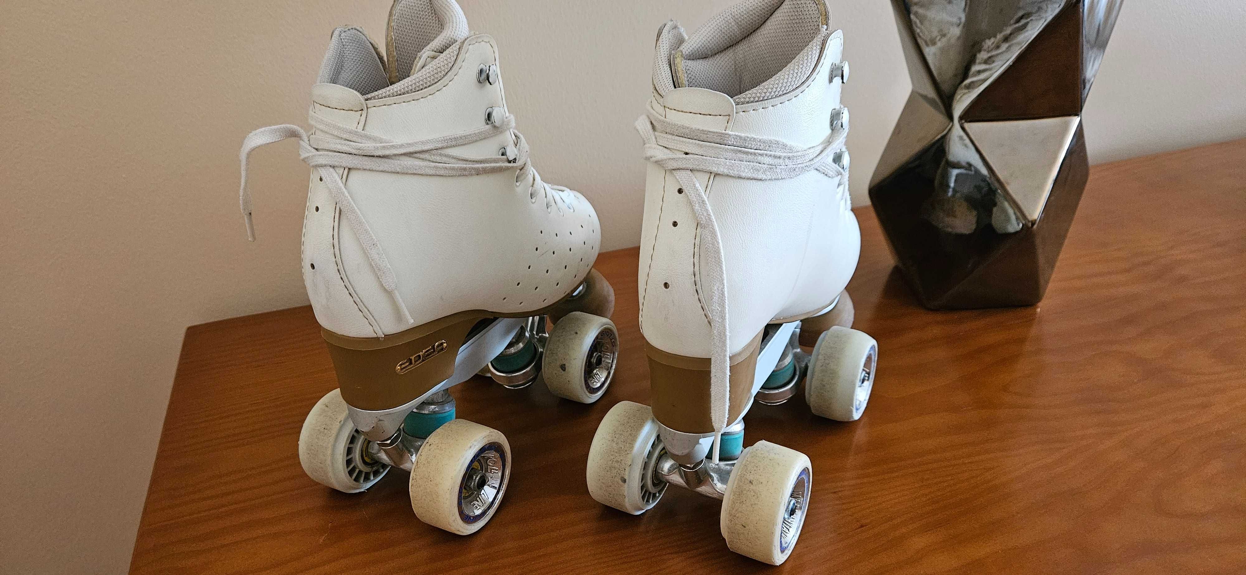 Patins EDEA, tamanho 230, para patinagem artística