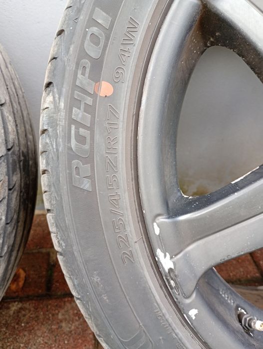 BMW E36 E46 E90 koła felgi lato komplet 225/45/17