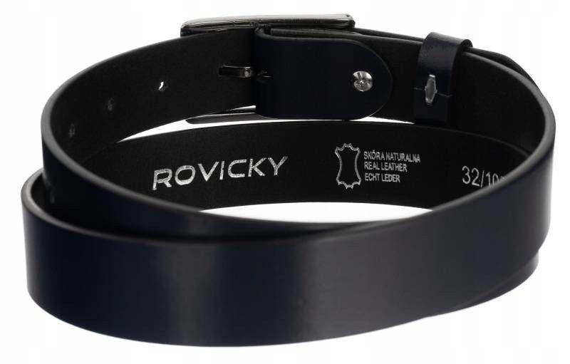 uniwersalny, skórzany pasek damski - rovicky