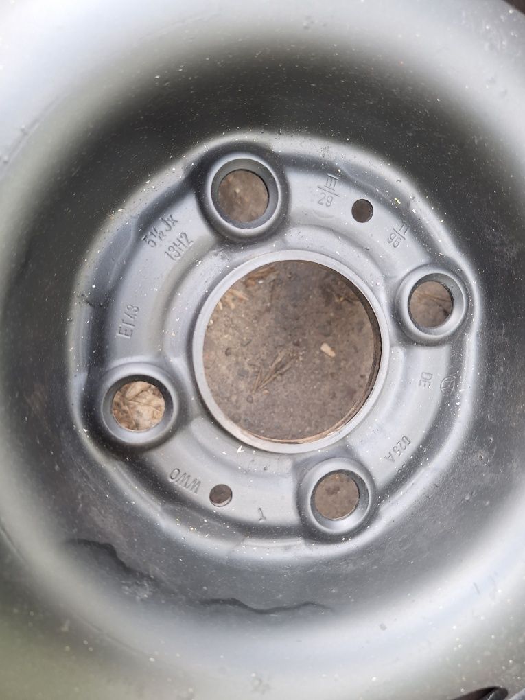 Felgi stalowe vw Golf polo 13 cali 4x100