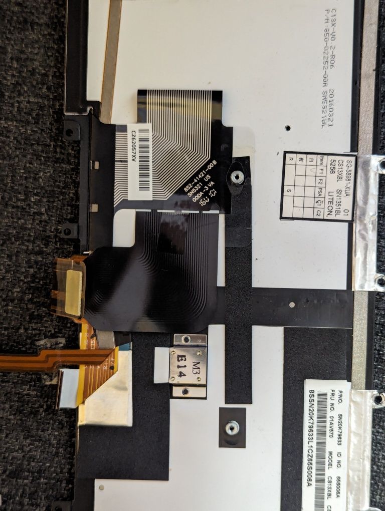 Klawiatura x260 ThinkPad Polska US podświetlana stan bdb