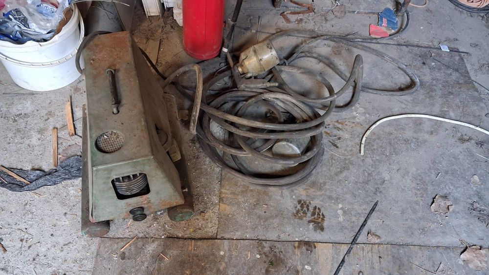 Sprężarka Kompresor PRL Zabytek