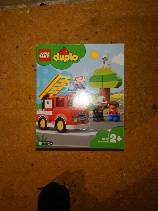LEGO DUPLO 10901 Wóz strażacki + GRATIS zestaw z przyczepą