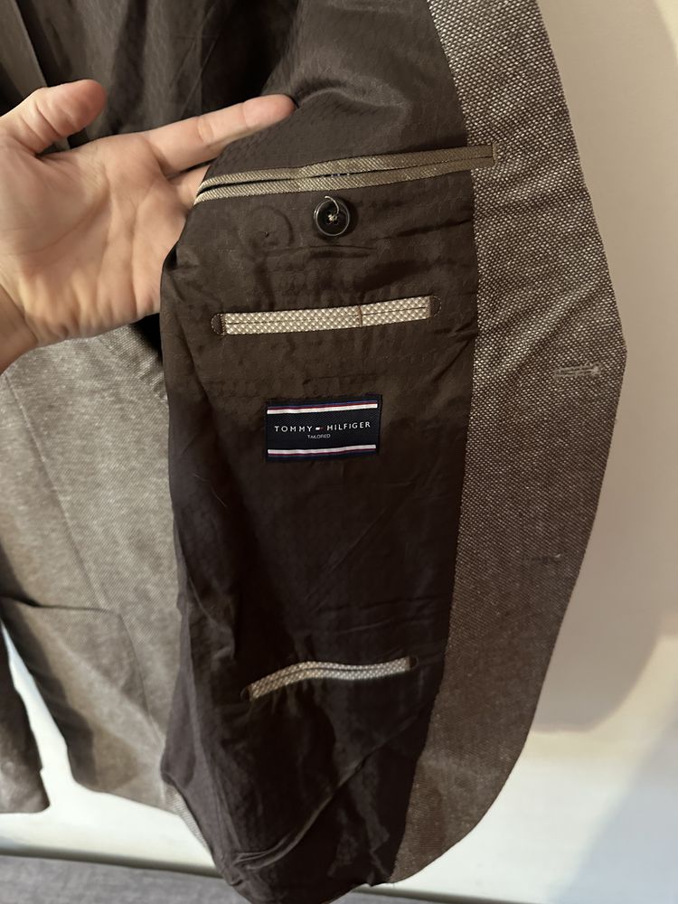 Marynarka męska Tommy Hilfiger Tailored 50 bez wad, bardzo modny kolor
