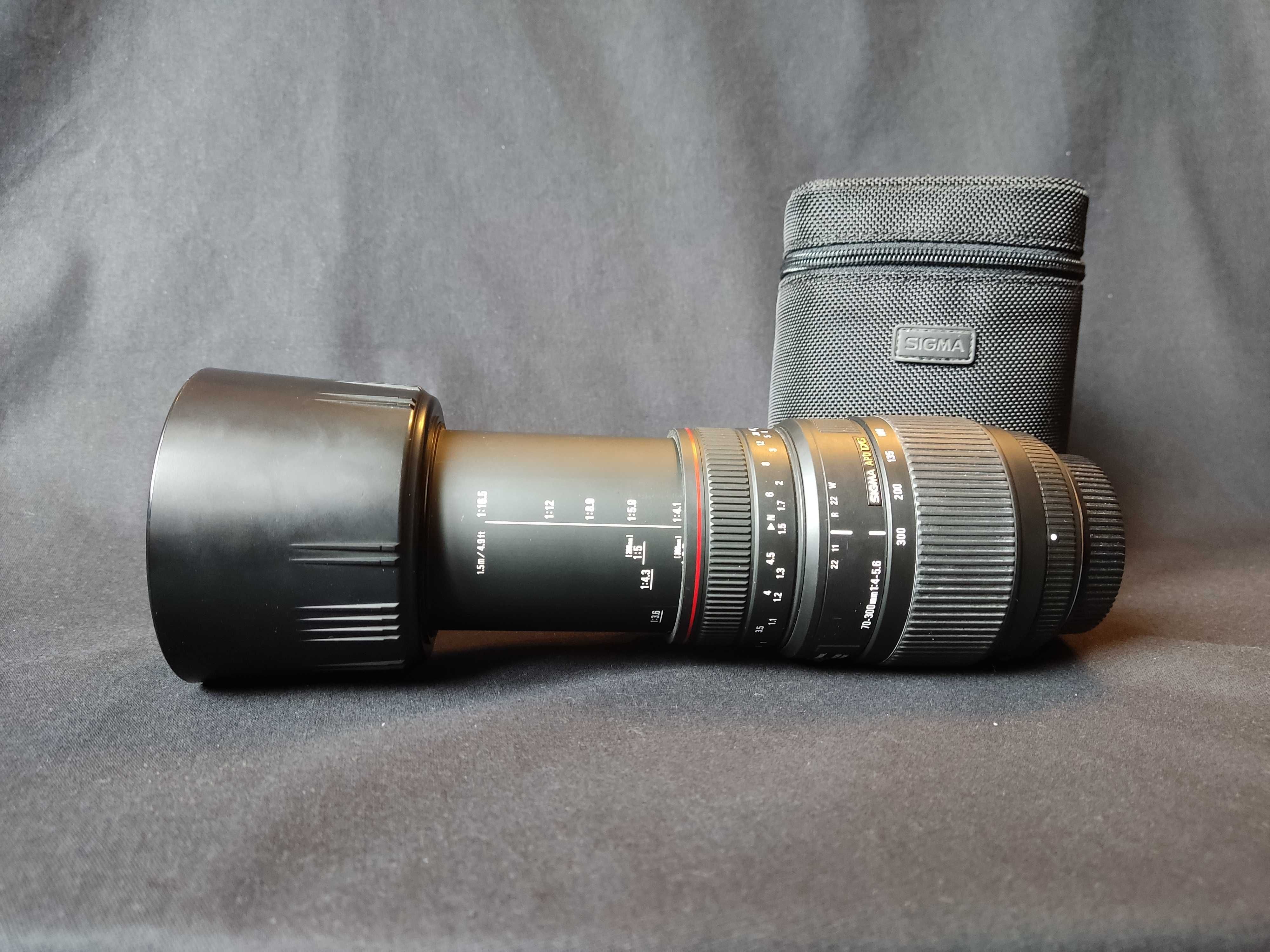 Объектив Sigma APO DG 70-300 1:4-5,6 (Nikon)