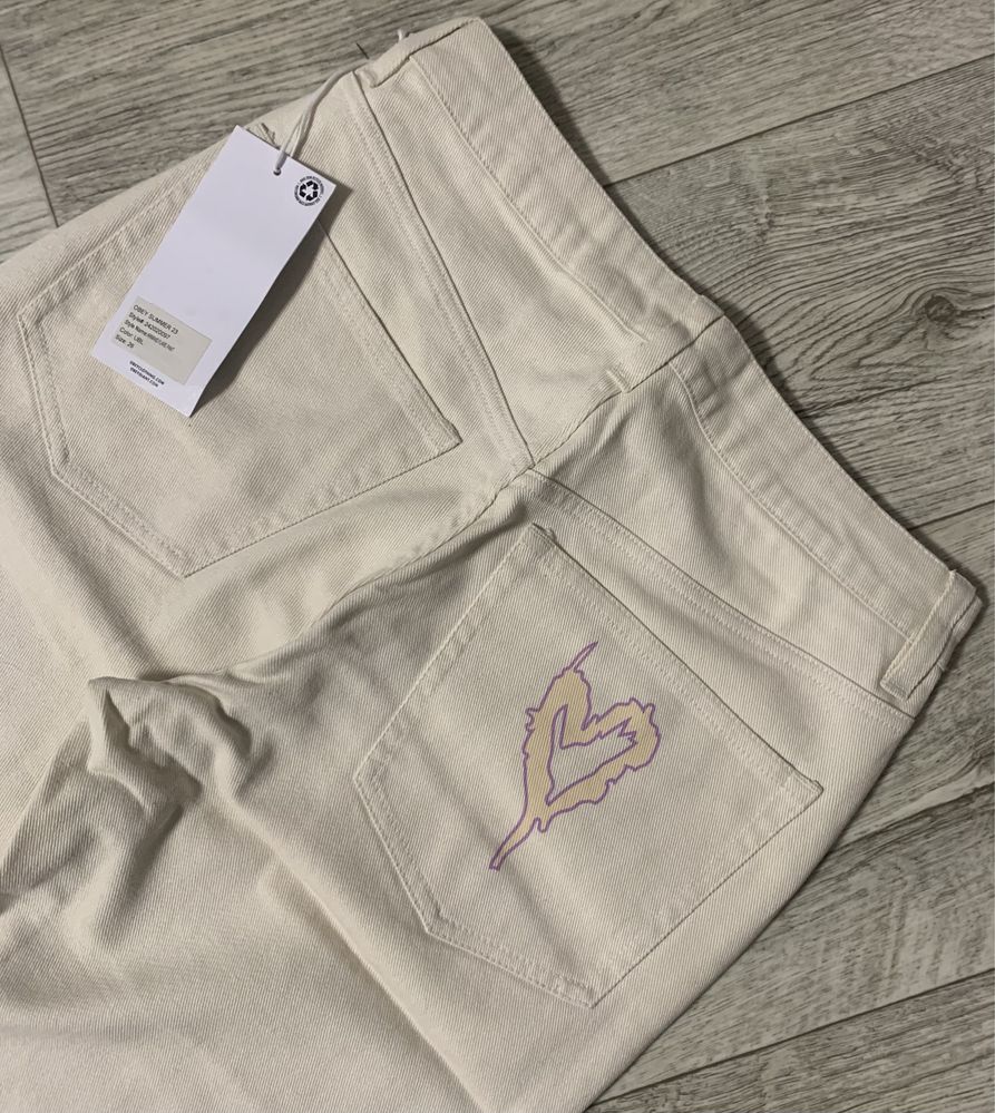 Obey Flared jeans baggy Ed hardy