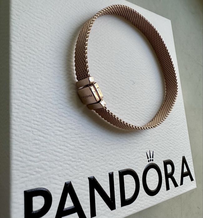 Bransoletka Pandora Reflexions (19) – żółte złoto (oryginał)