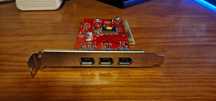 Placa Portas FIREWIRE