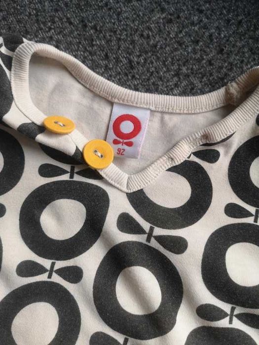 Rampers kremowy w kółka no name r. 92 cm 18-24m