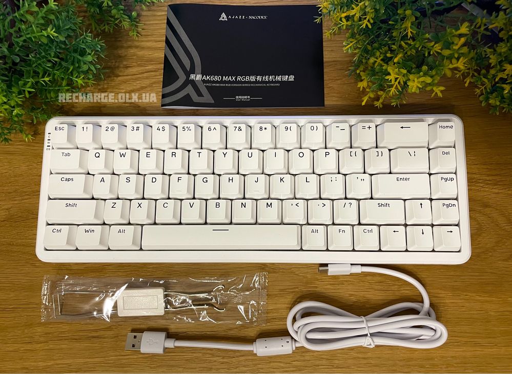 НОВІ Ajazz AK680 MAX 8000Hz | МАГНІТНА Клавіатура