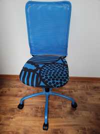 IKEA Torbjorn krzesło obrotowe biurowe niebieskie
