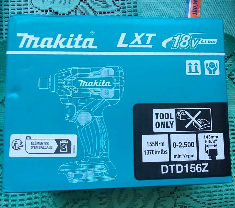 Lxt Makita DTD 156z шуруповерт 18v