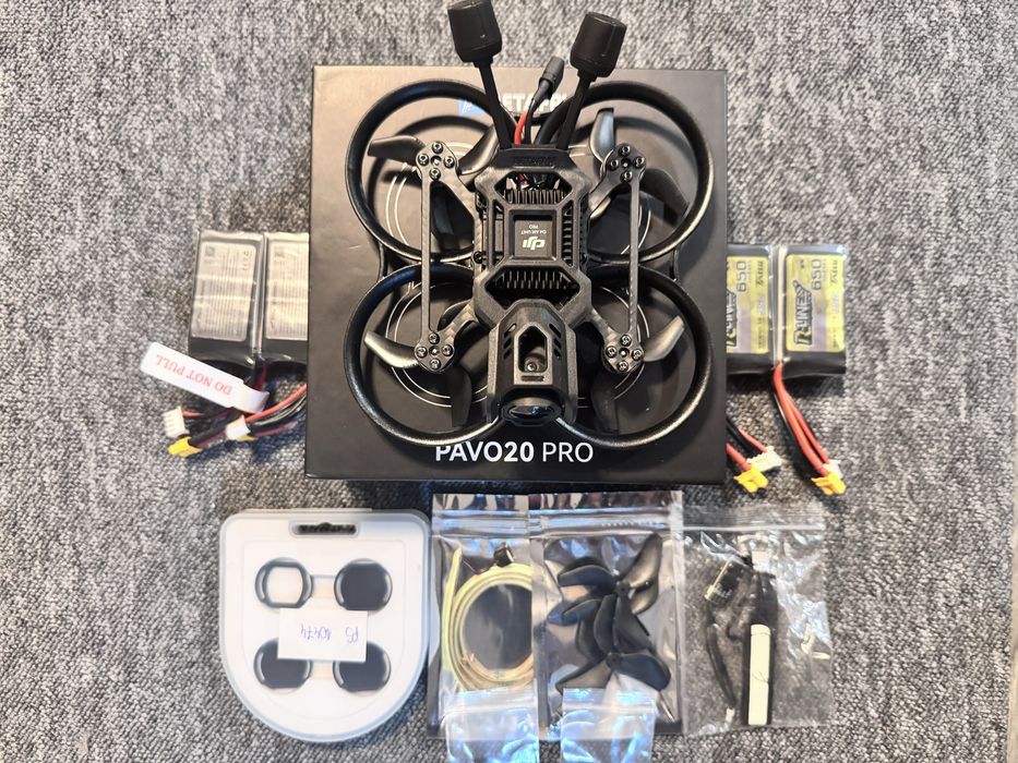 Dron fpv Pavo20 pro + dji o4 pro + dodatki NOWY