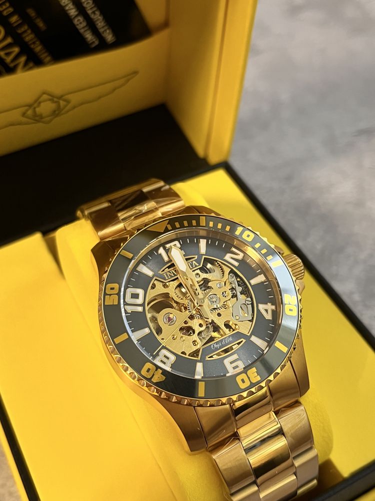 Invicta 22604 Objet D Art Skeleton інвікта Скелетон часы инвикта Ø42мм