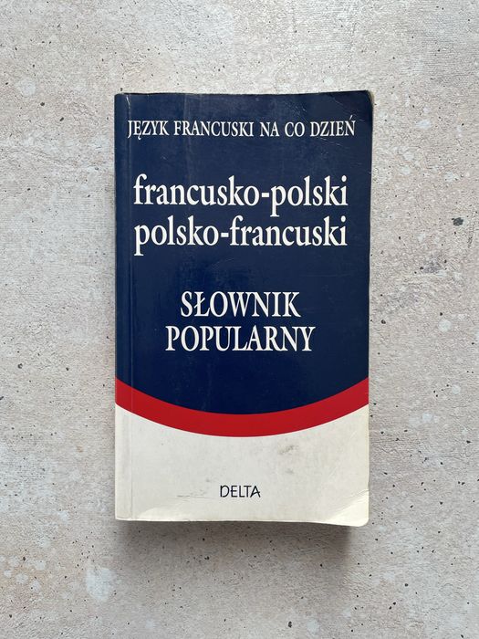 Słownik językowy słownik francusko-polski polsko francuski