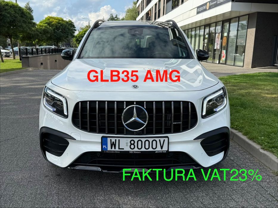 Mercedes-Benz GLB GLB 35 AMG 4Matic Burmerster Panorama Glc Gla Salon PL Faktura Vat23%