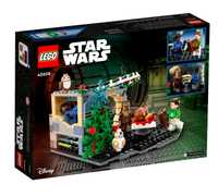 Klocki LEGO Star Wars 40658 - Świąteczna diorama z Sokołem Millennium