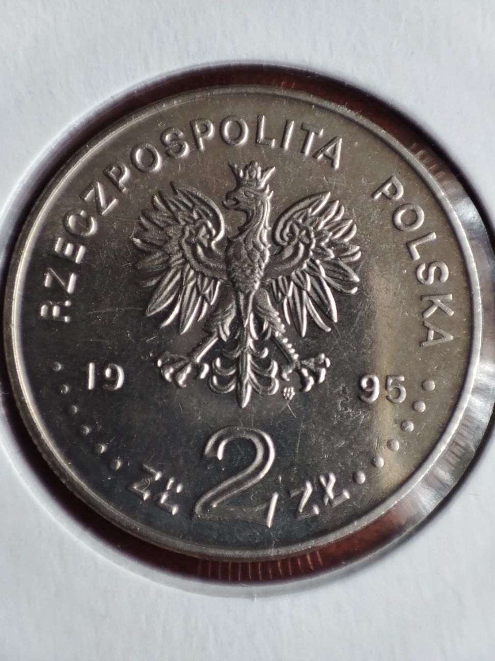 Moneta 2zł 100 lat Nowożytnych Igrzysk Olimpijskich  1995r