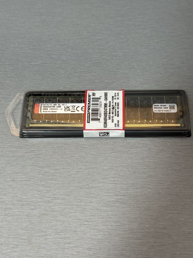 Pamięć RAM Kingston DDR5 64GB 4800MHz