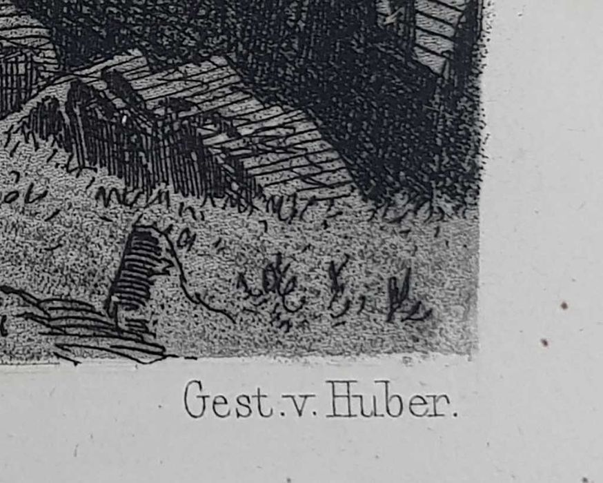 Staloryt z 1880 roku autorstwa Hubera - Wojcieszów - Dolny Śląsk