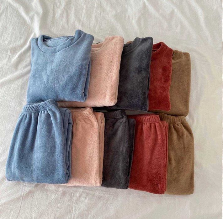 Теплий домашній костюм піжама жіноча | женская пижама модель 1168