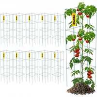 gaiolas de tomate  gaiolas de suporte para plantas 10 peças quadradas