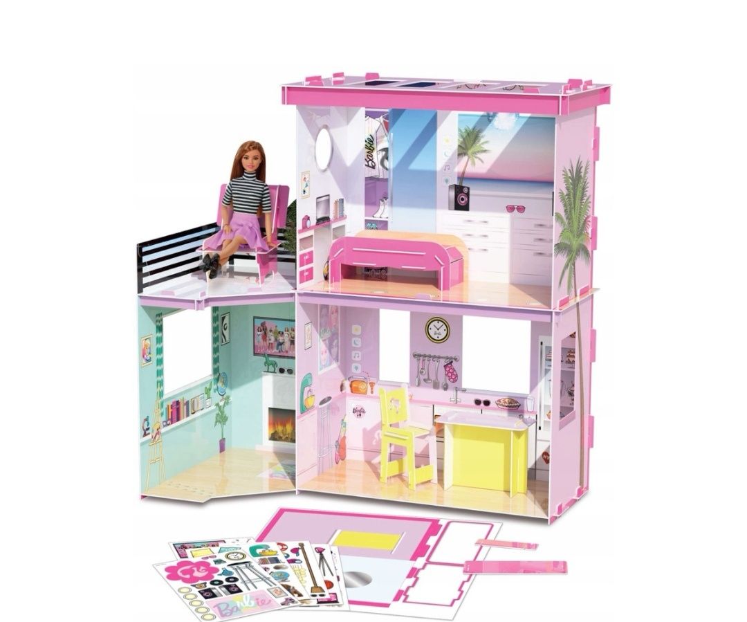 Barbie. Domek dla lalek Barbie fashionistas 70 cm