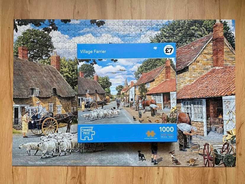 Puzzle Jigsaw "Village Farrier", 1000 elementów
