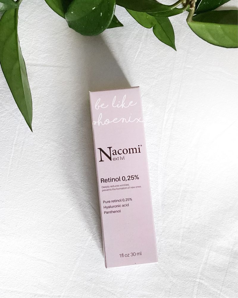 Nowe serum Nacomi retinol 0,25% z retinolem