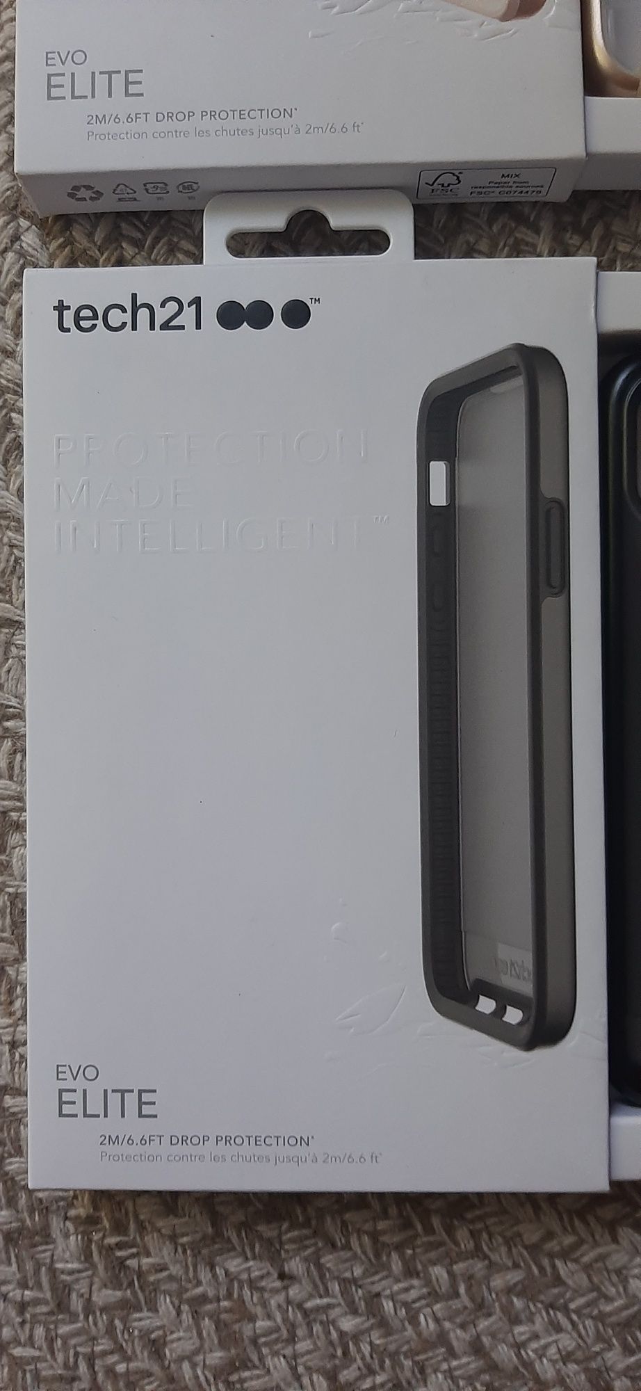tech21  evo elite nowe etui Apple iPhone XS X black gold czarne złote