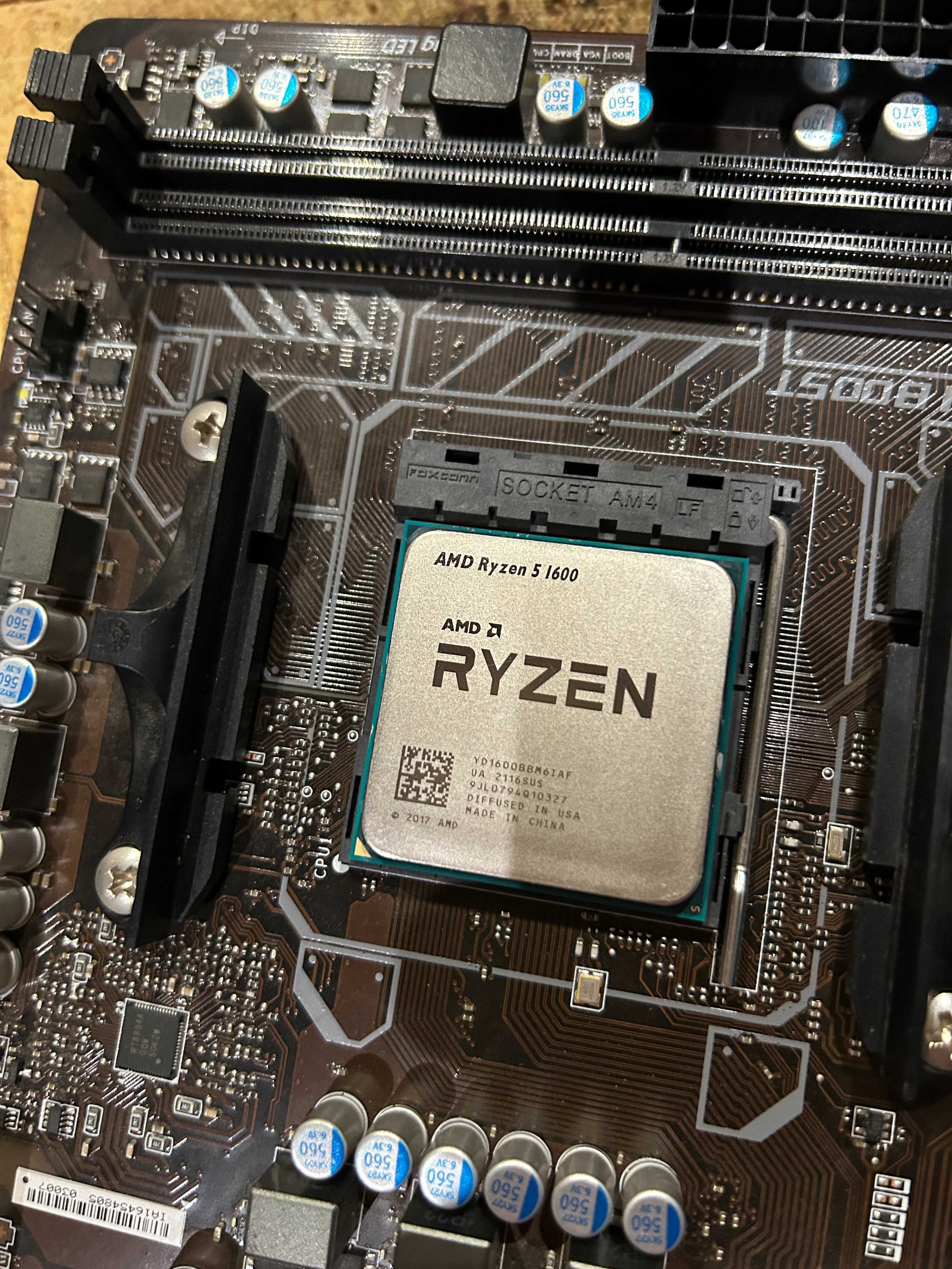 Комплект AMD Ryzen 5 + Msi A320 Pro/VD-S 12 потоков DDR4