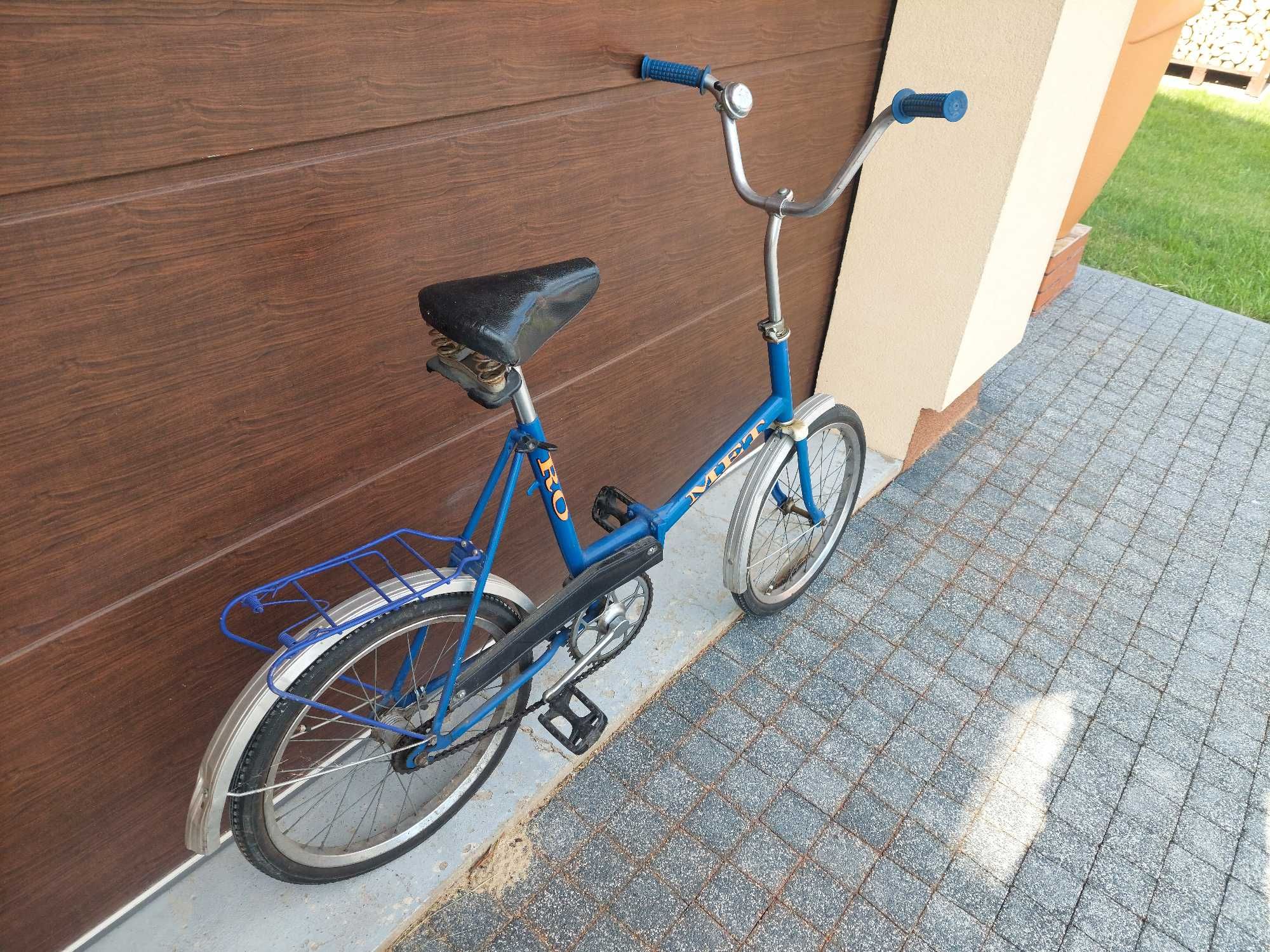 Rower na kołach 20 cali składak po modernizacji