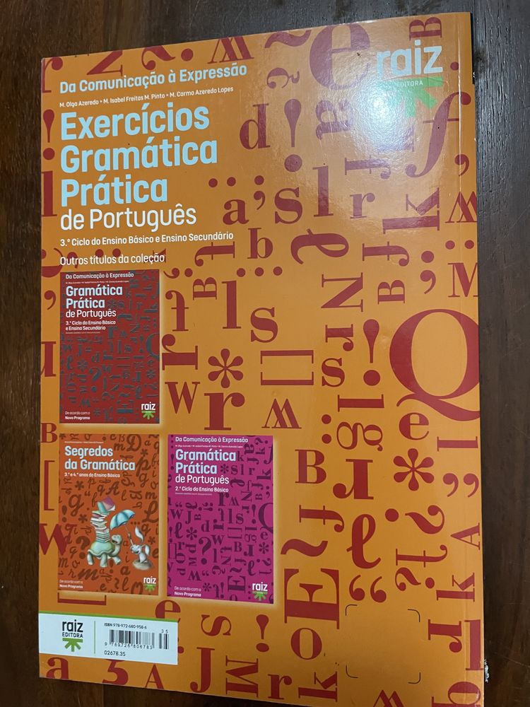 Livros de apoio/ gramática