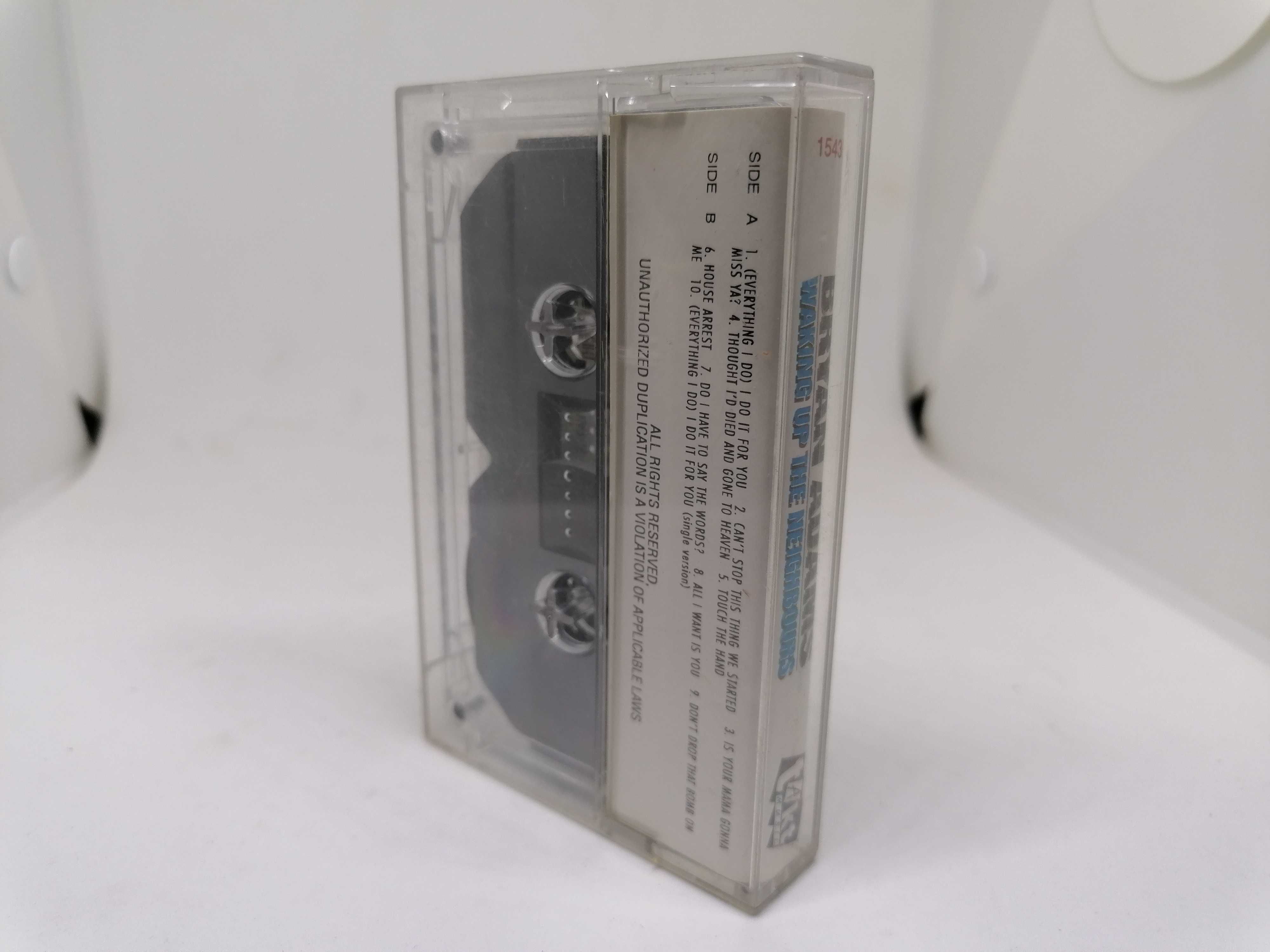 Bryan Adams - Waking Up The Neighbours - kaseta magnetofonowa