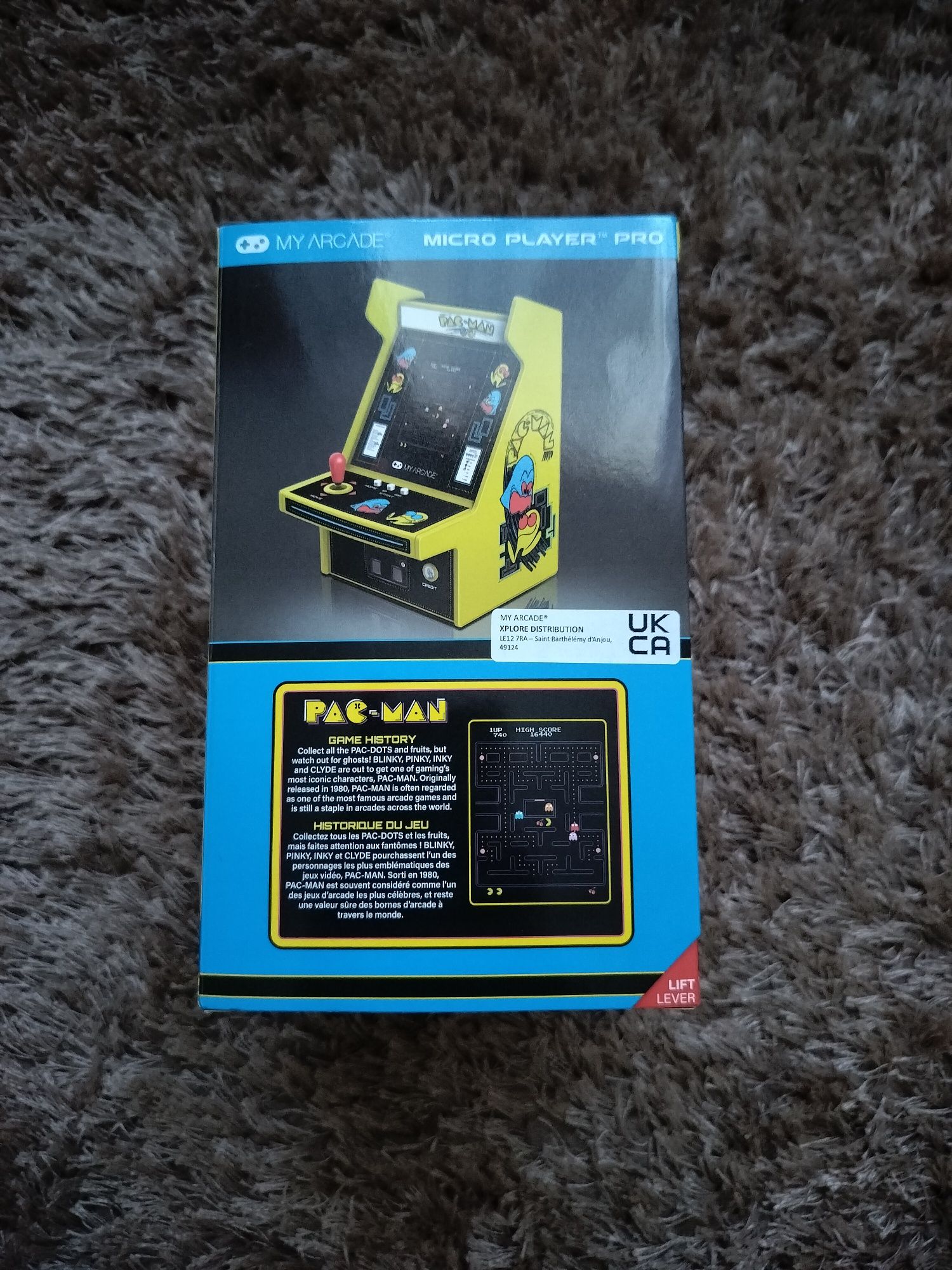 Konsola My Arcade Micro Player Retro Arcade Pac-Man