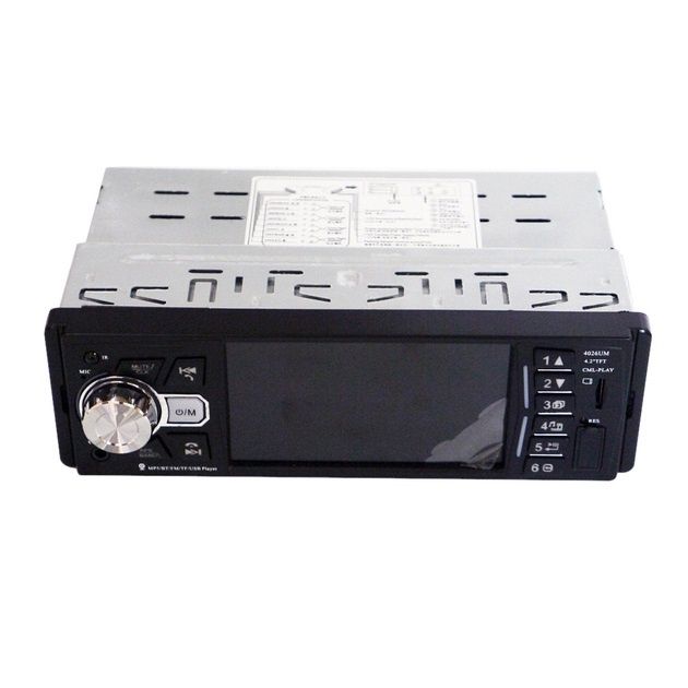 Автомагнітола MP5 4026UM з екраном 4.1 дюйми, AUX вхід, Bluetooth, 1 D
