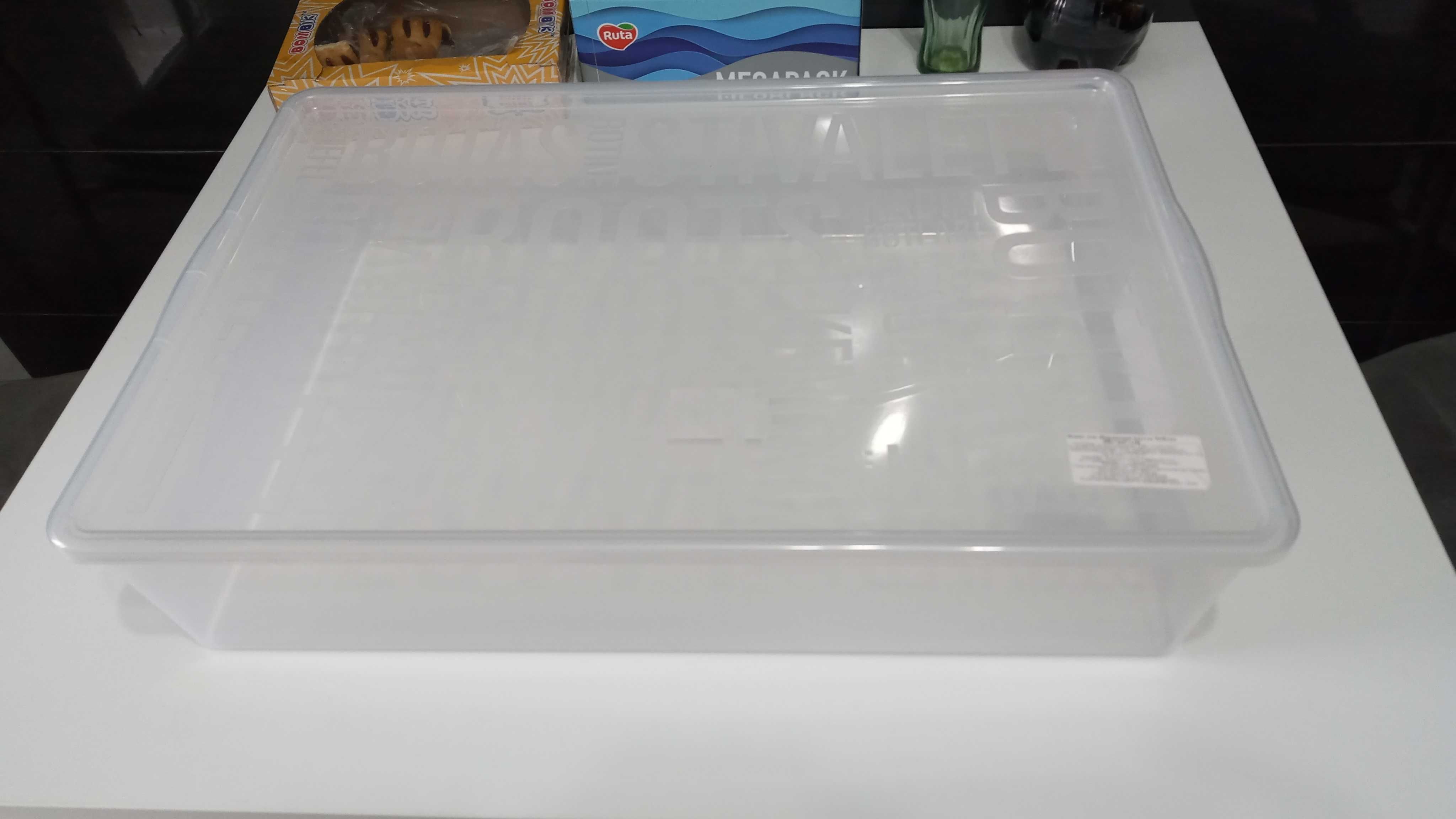 Ящик для хранения Plast Team под сапоги прозрачный 11x365x550 м