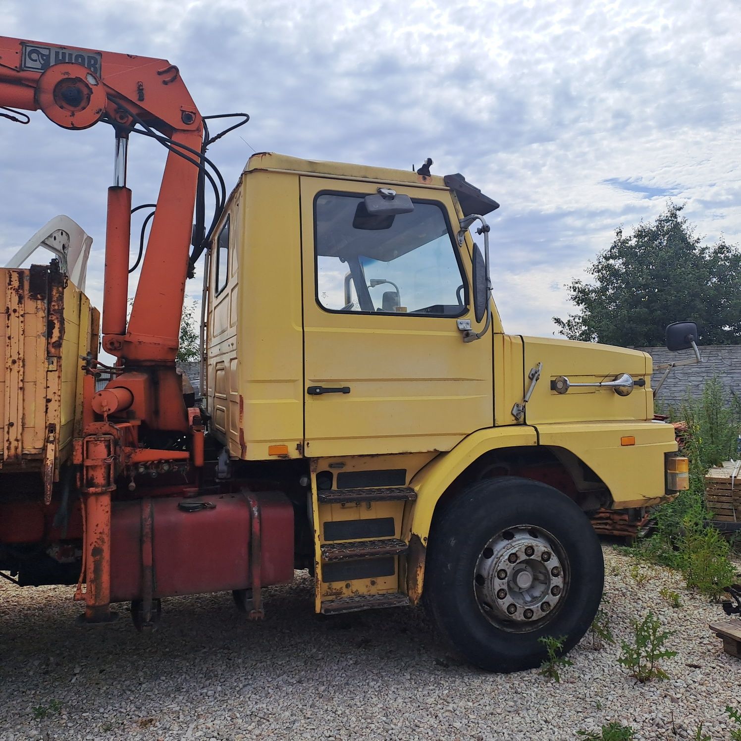 Scania 142 wywrot kiper hds 9t zamiana i