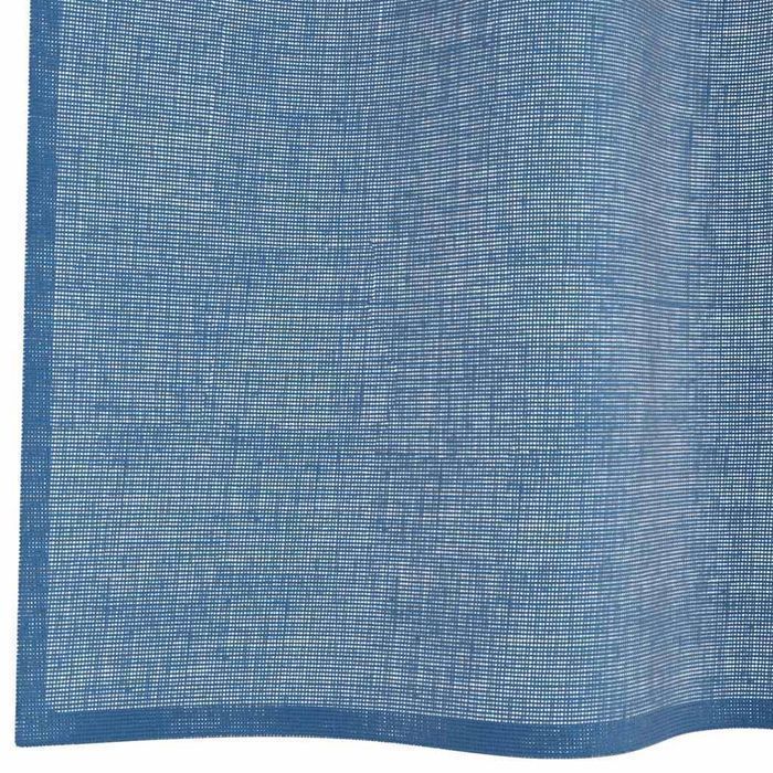 Vidaxl Zasłony Woalowe Z Pętelkami 2 Szt. Royal Blue 140X245 Cm