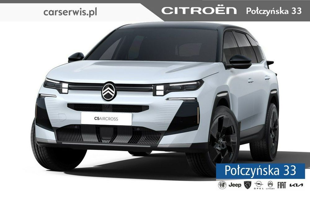 Citroën C5 Aircross MAX Hybrid 1.2 MHEV 145KM e-DCS6| Okenite White| Zimowy czarny dach|25