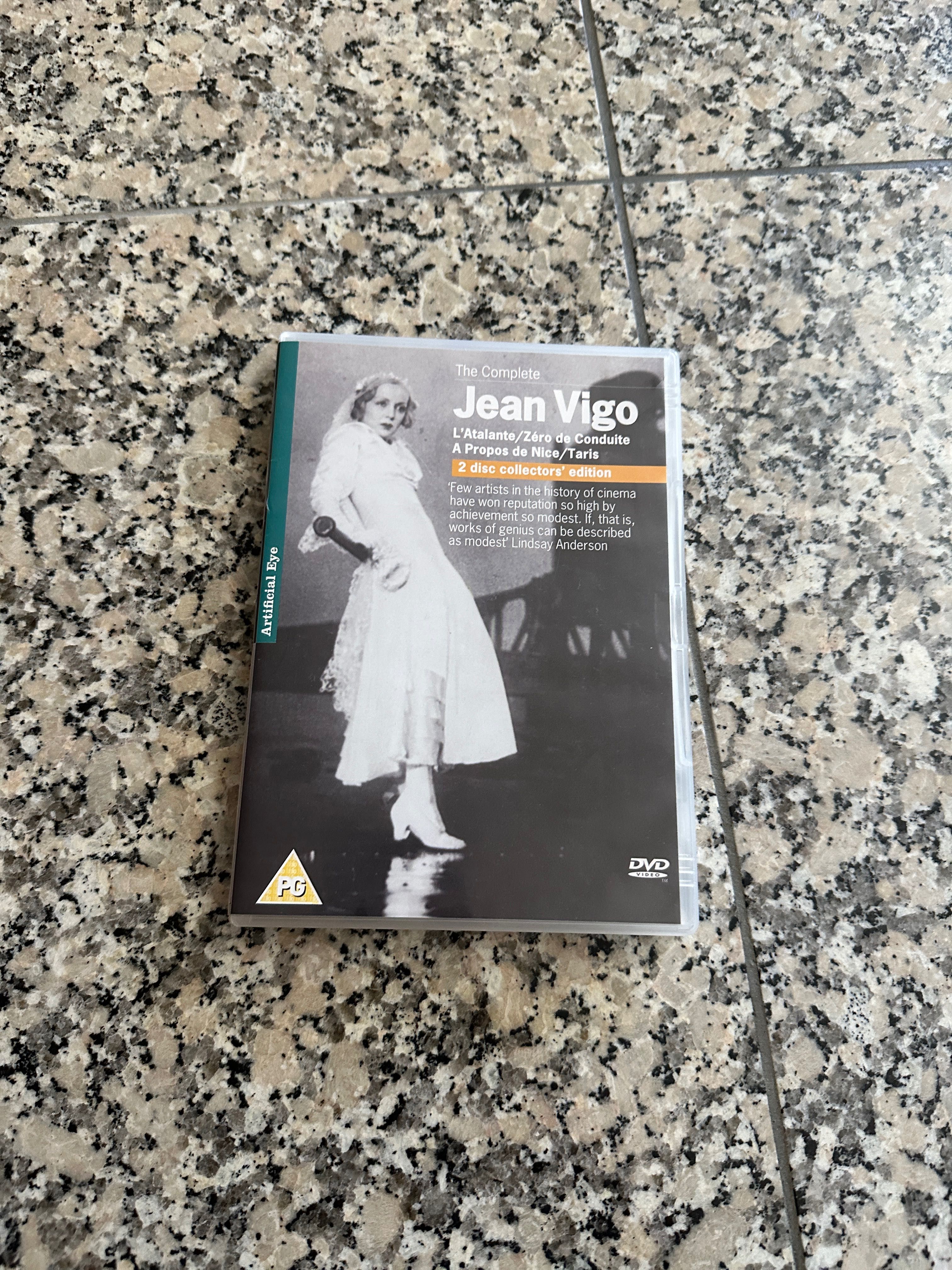 DVD coleção Jean Vigo