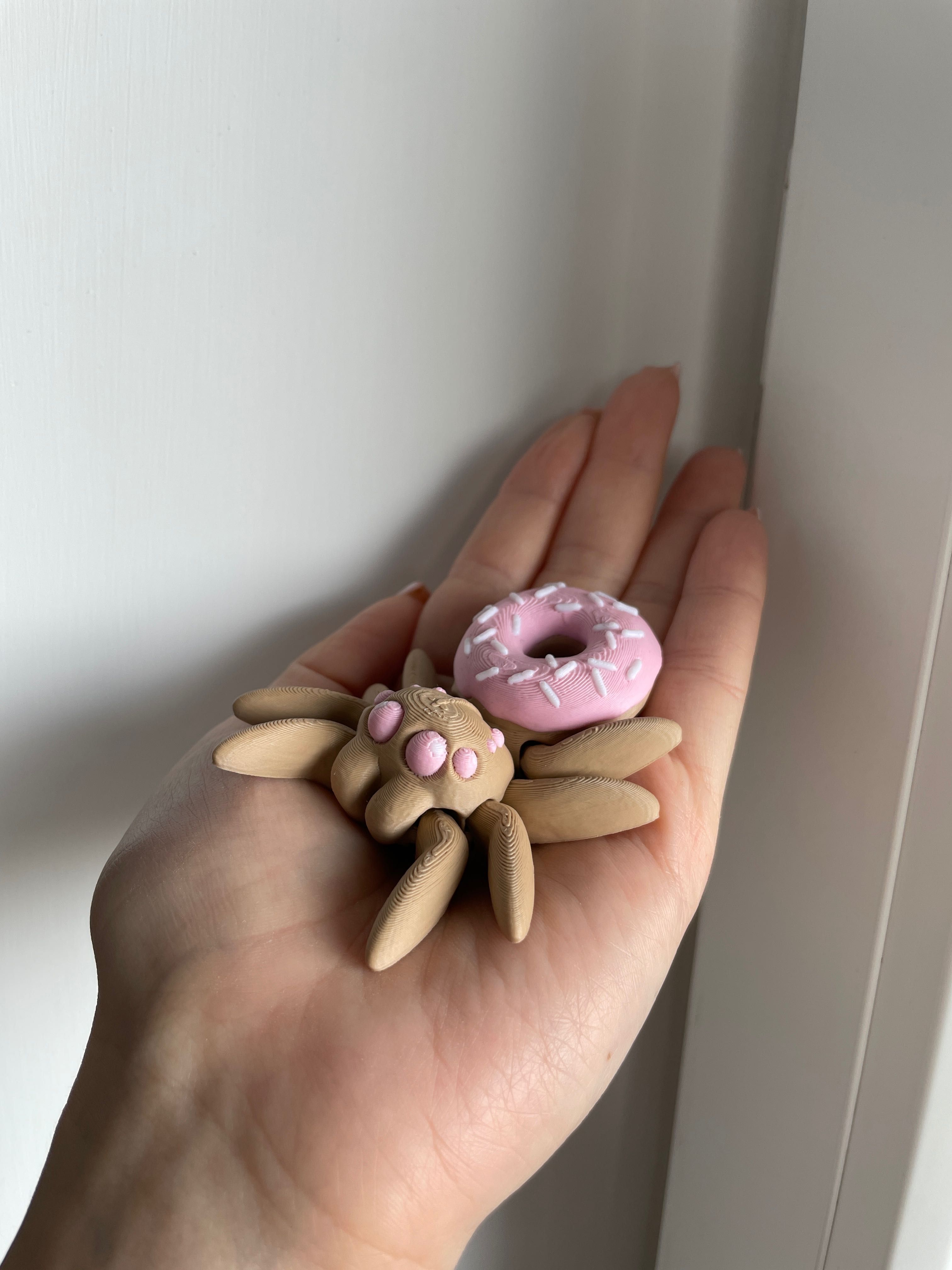 Pająk Donut Flexi Figurka Przegubowa Druk 3D