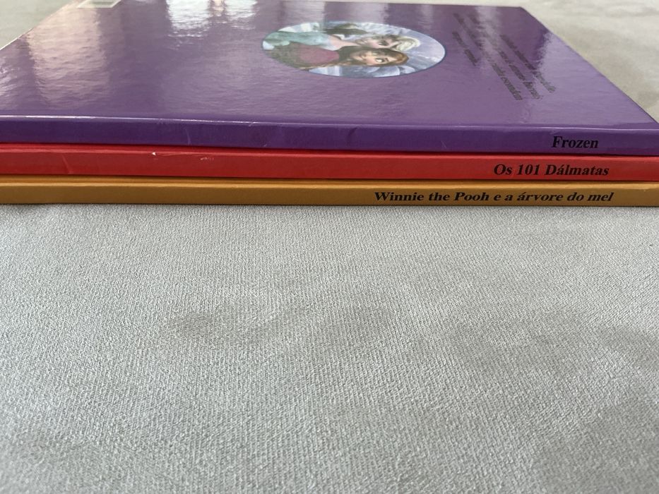 3 Livros Disney infatis