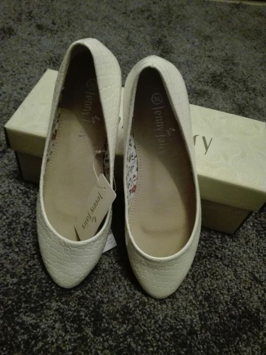 Okazja!!!Nowe balerinki baleriny buty CCC Jenny Fairy roz. 36