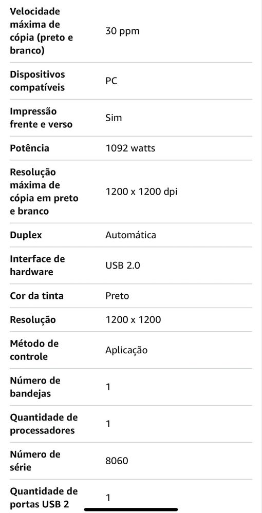 Impressora Brother DCP8060 Laser