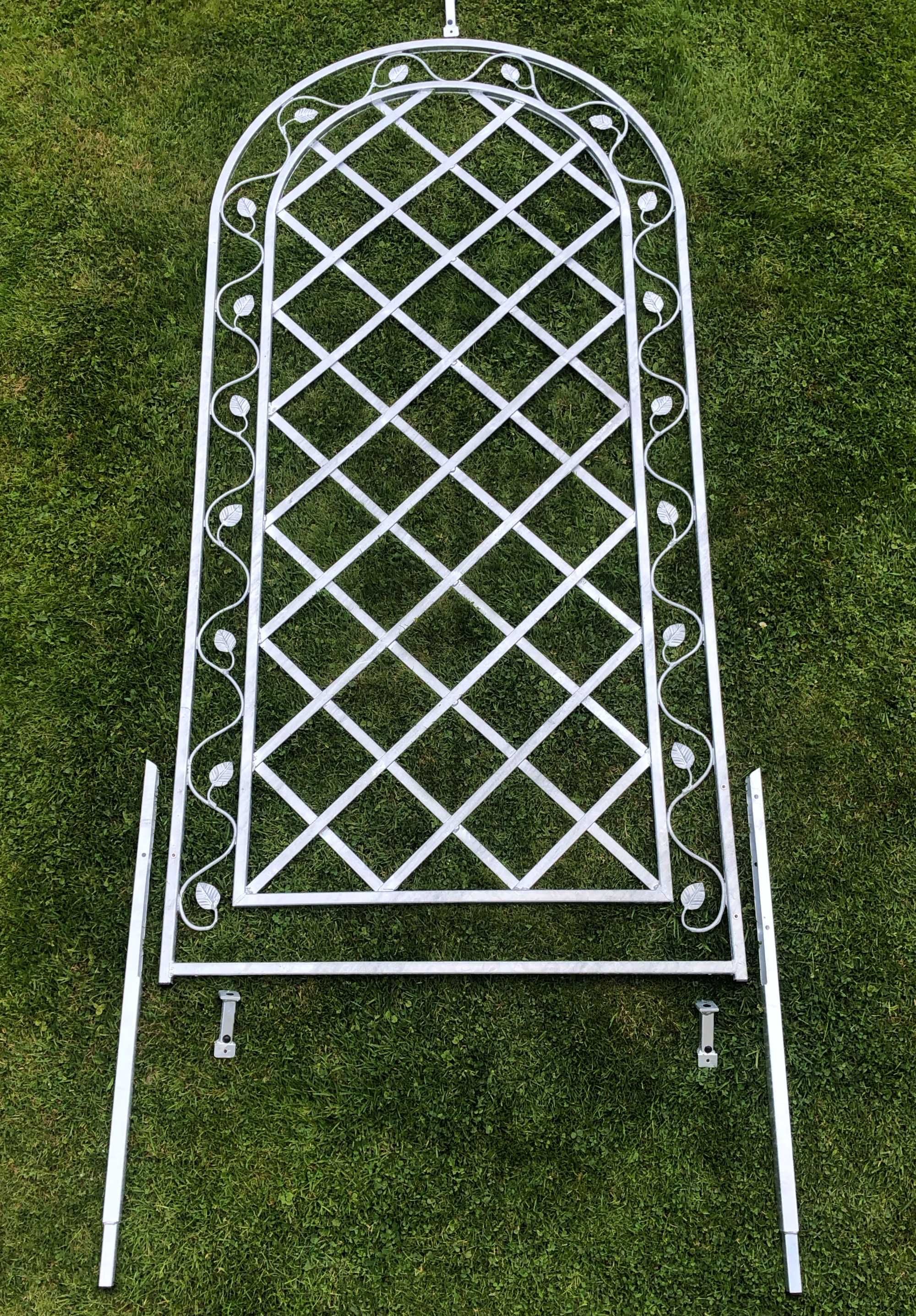 Pergola - trejaż , metalowy , ocynkowany , solidny .