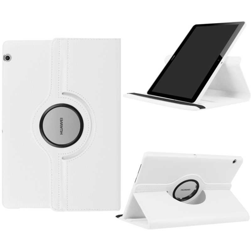 SKÓRZANE ETUI 360 Samsung Galaxy Tab A 10.1 T580 T585 biały