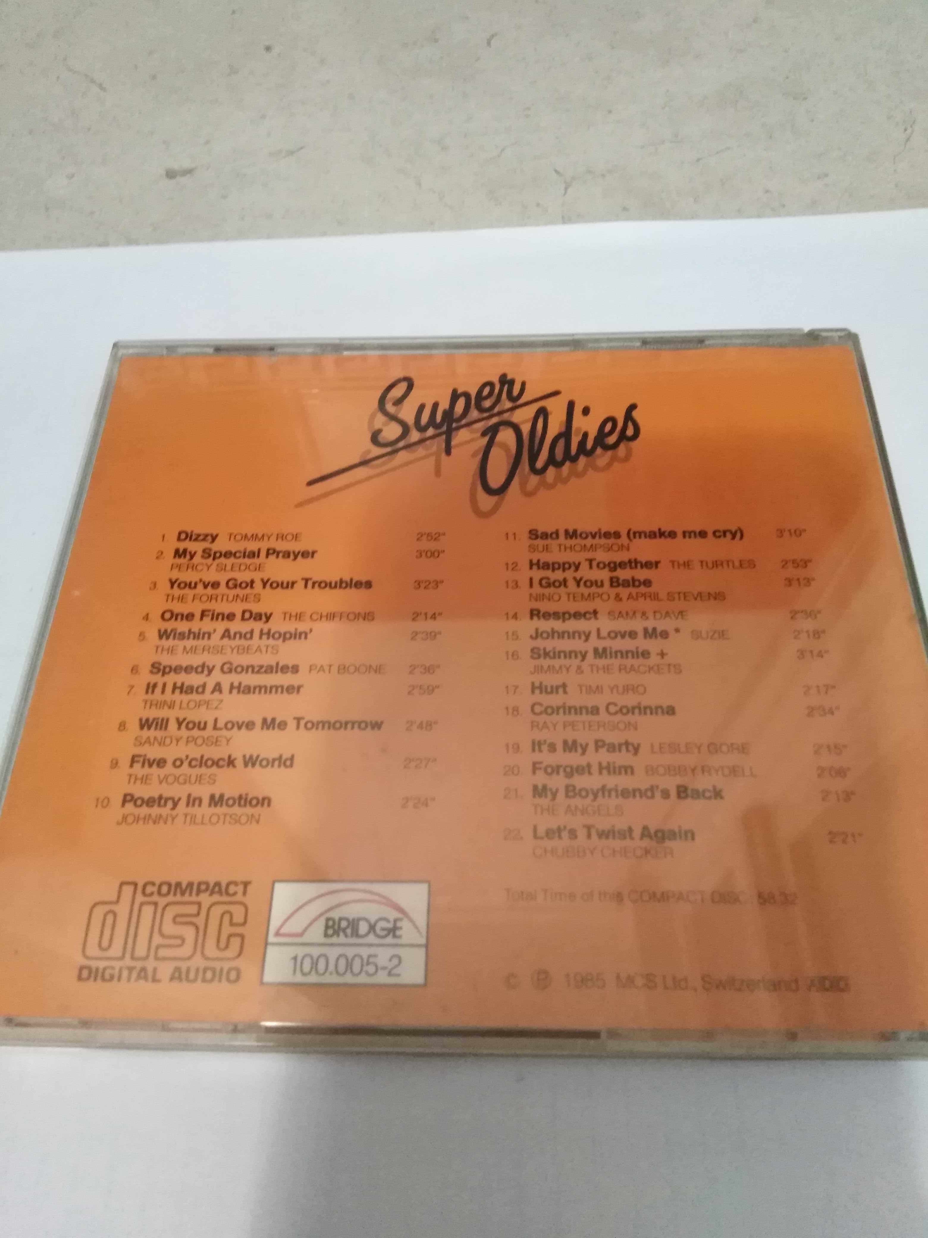 CD Super Oldies Musica dos anos 60.