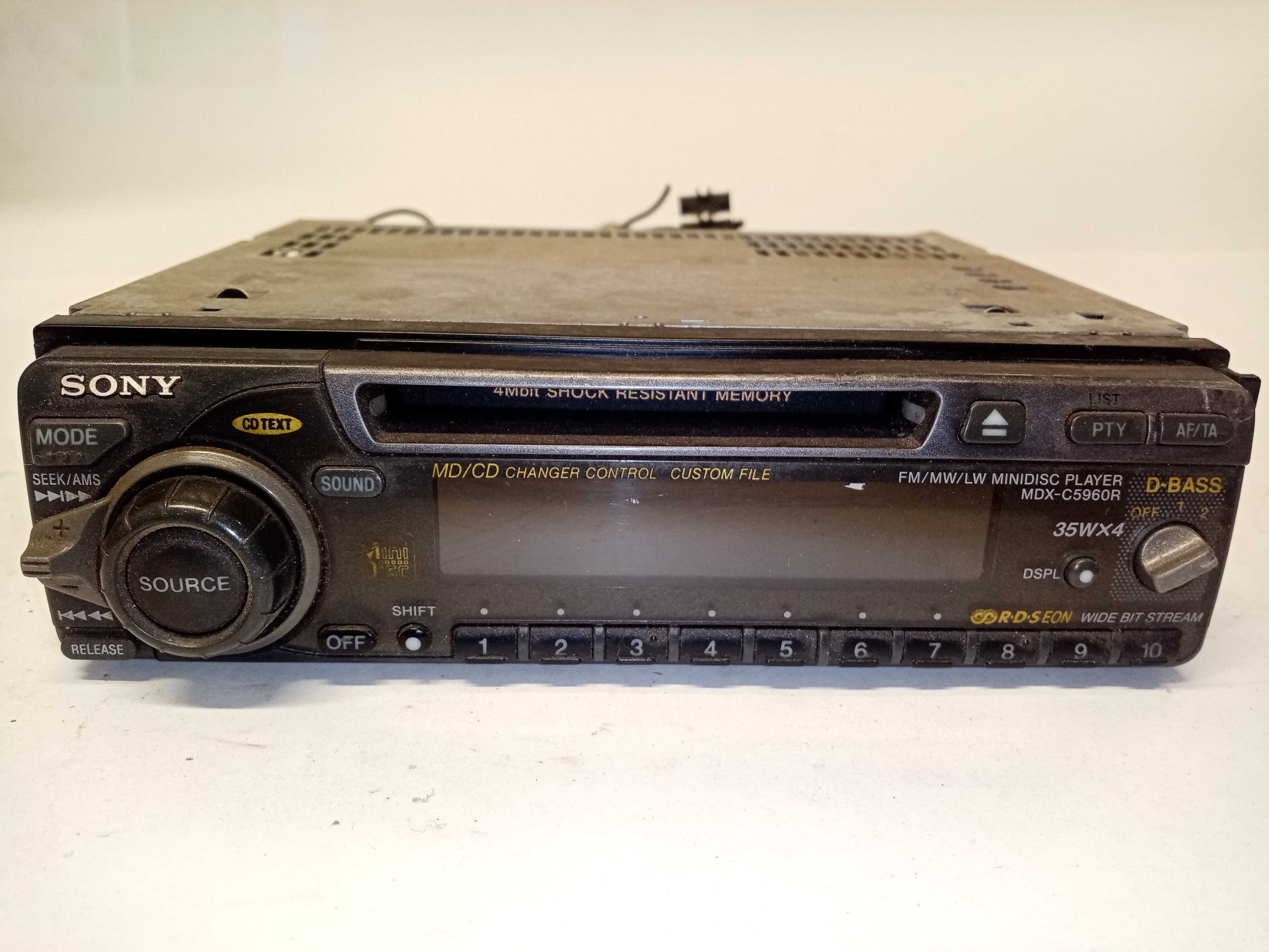 Radio samochodowe SONY MDX-C5960R MD/CD